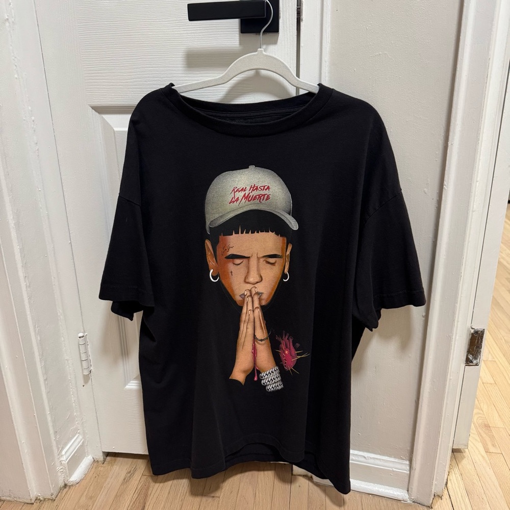 Anuel AA Official Merch Concert Shirt Men 2XL Real Hasta La Muerte